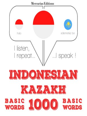 cover image of 1000 kata-kata penting di Kazakhstan